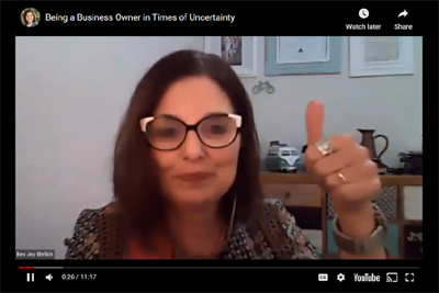 Being a Business Owner in Times of Uncertainty